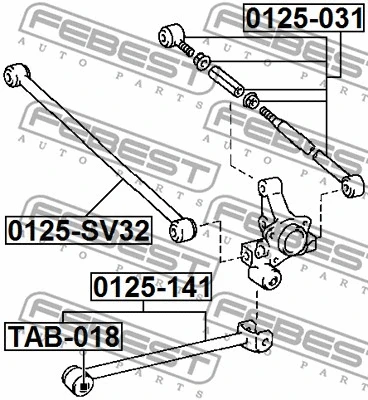 Control/Trailing Arm, wheel suspension