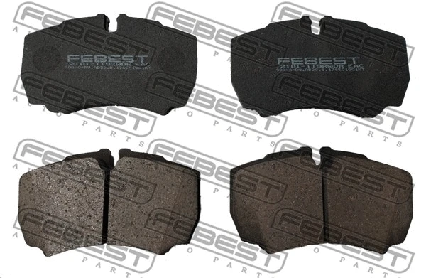 Brake Pad Set, disc brake (2101-TT9RWDR)