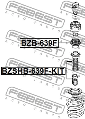 Dust Cover Kit, shock absorber