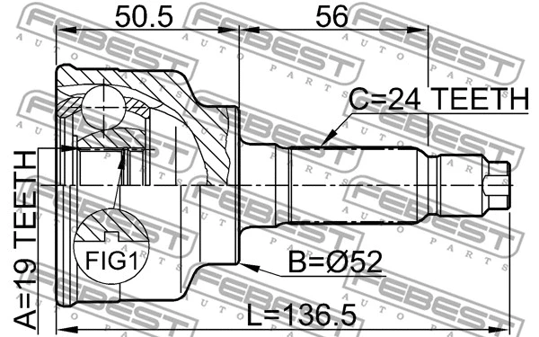 Joint Kit, drive shaft
