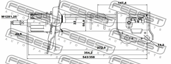 Shock Absorber (12660596FL)