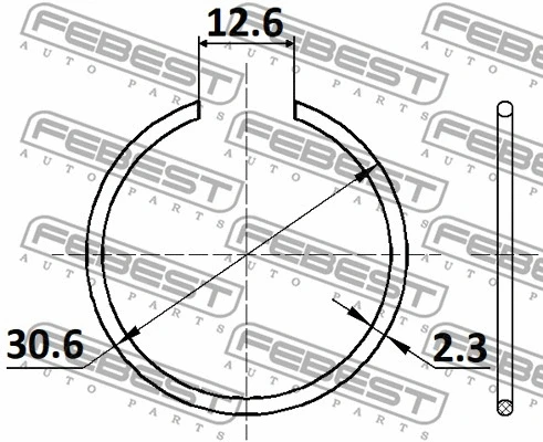 Mounting Set, drive shaft bellow