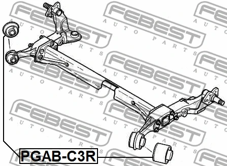 Bushing, axle beam
