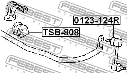 Link/Coupling Rod, stabiliser bar