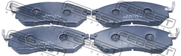 Brake Pad Set, disc brake (0201-Z51F)