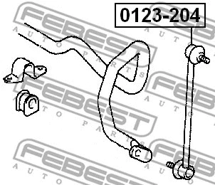 Link/Coupling Rod, stabiliser bar