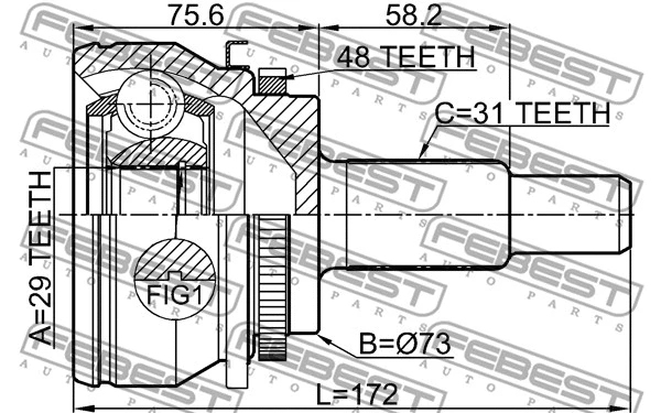 Joint Kit, drive shaft