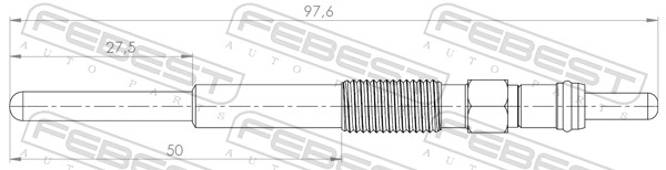 Glow Plug (25642-003)