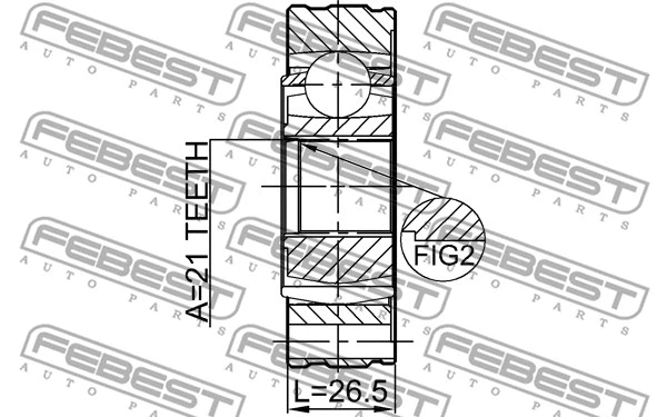 Joint, propshaft