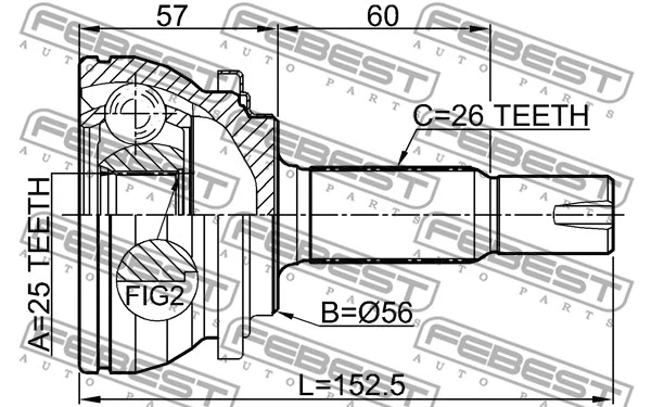Joint Kit, drive shaft