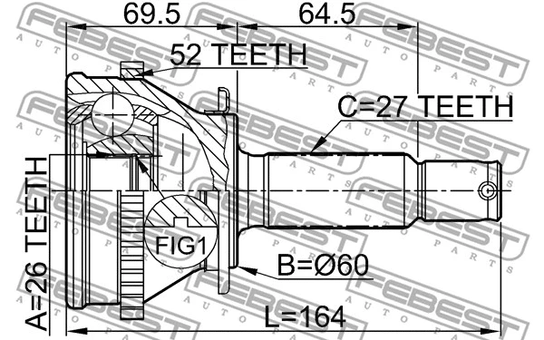 Joint Kit, drive shaft