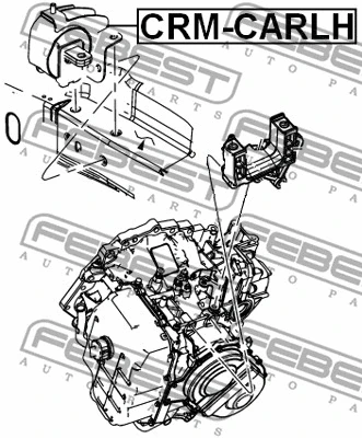 Mounting, engine