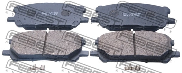 Brake Pad Set, disc brake (0101-ACU35F)