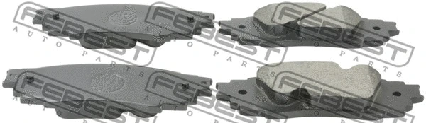 Brake Pad Set, disc brake (0101-GYL25R)