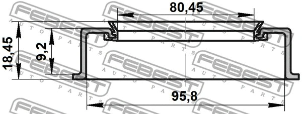 Seal Ring, wheel hub