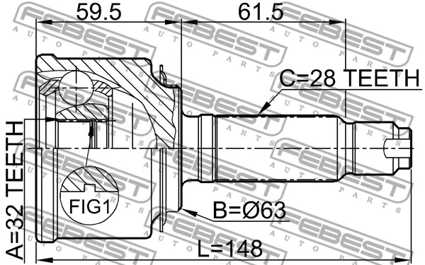 Joint Kit, drive shaft