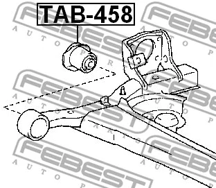 Bushing, axle beam