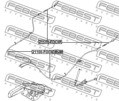 Cable Pull, parking brake