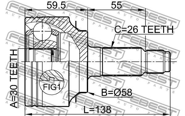 Joint Kit, drive shaft