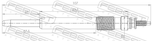 Glow Plug (25642-007)