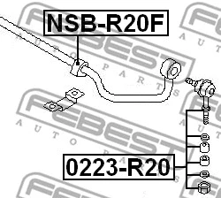 Link/Coupling Rod, stabiliser bar