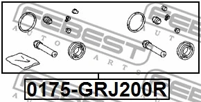 Repair Kit, brake caliper