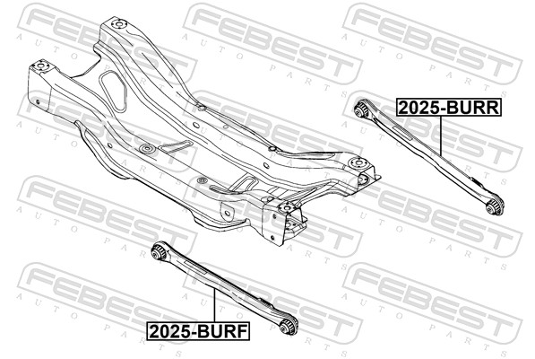 Control/Trailing Arm, wheel suspension