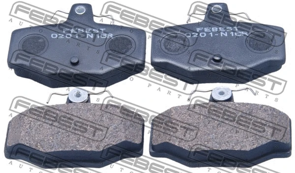 Brake Pad Set, disc brake (0201-N16R)