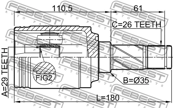 Joint Kit, drive shaft