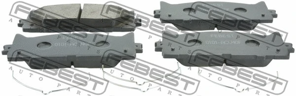 Brake Pad Set, disc brake (0101-ACV40F)