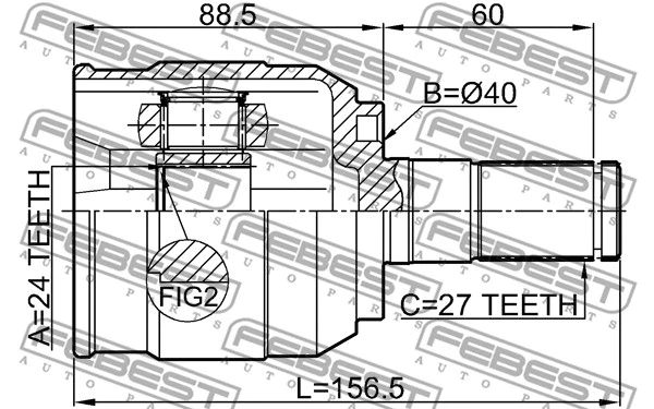 Joint Kit, drive shaft