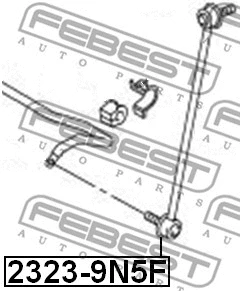 Link/Coupling Rod, stabiliser bar