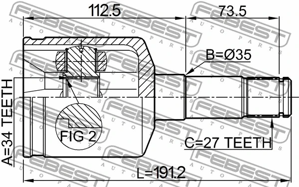 Joint Kit, drive shaft