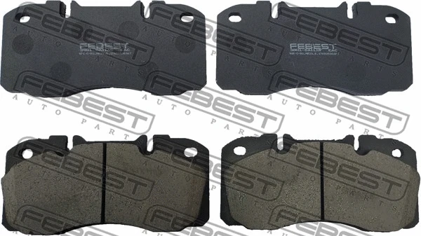 Brake Pad Set, disc brake (3801-DAILVF)