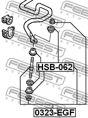 Link/Coupling Rod, stabiliser bar