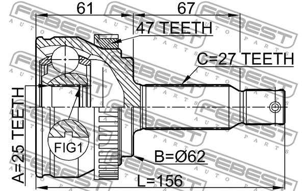 Joint Kit, drive shaft
