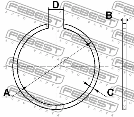 Mounting Set, drive shaft bellow