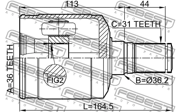 Joint Kit, drive shaft