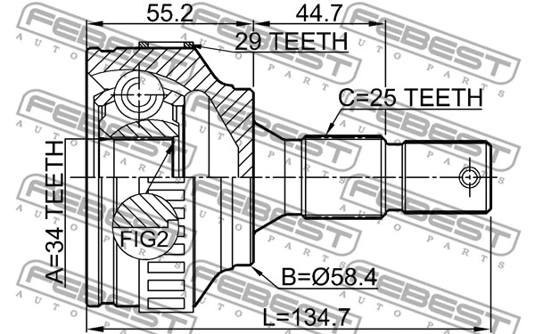 Joint Kit, drive shaft