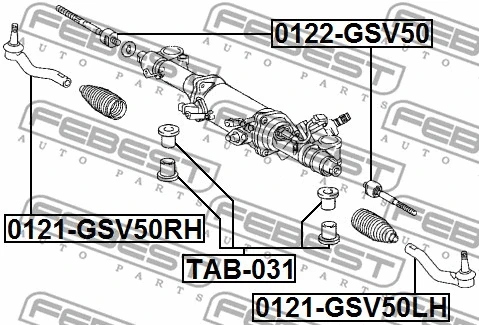 Mounting, steering gear