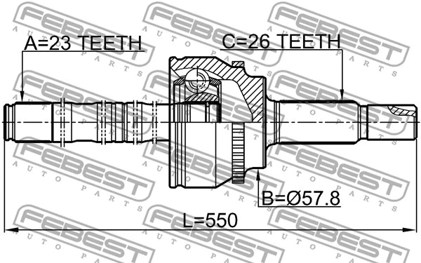 Joint Kit, drive shaft