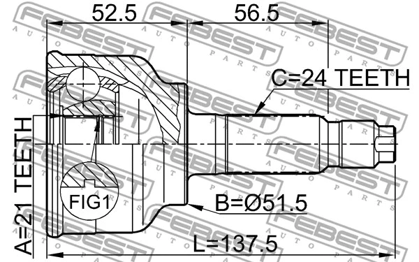 Joint Kit, drive shaft