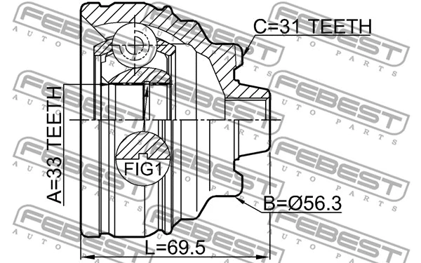Joint Kit, drive shaft
