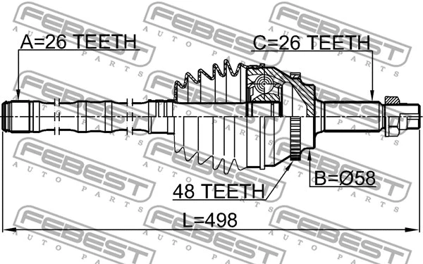 Joint Kit, drive shaft
