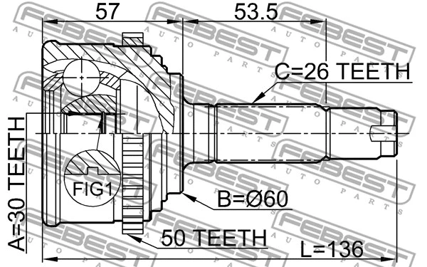 Joint Kit, drive shaft