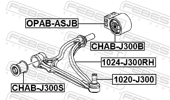 Control/Trailing Arm, wheel suspension