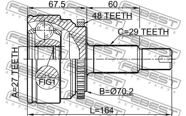 Joint Kit, drive shaft