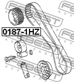 Tensioner Pulley, timing belt