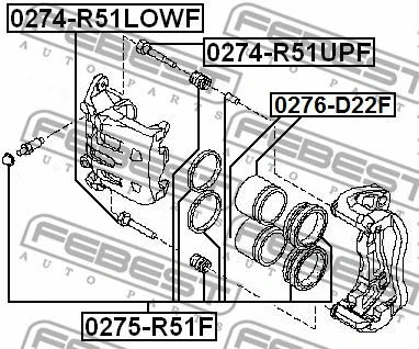 Piston, brake caliper
