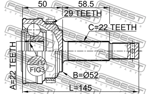 Joint Kit, drive shaft